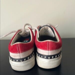 Vintage Hush Puppies Red & Blue Sneakers